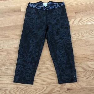 C9 Powercore active cropped leggings, size small